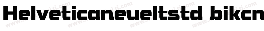 Helveticaneueltstd bikcn字体转换